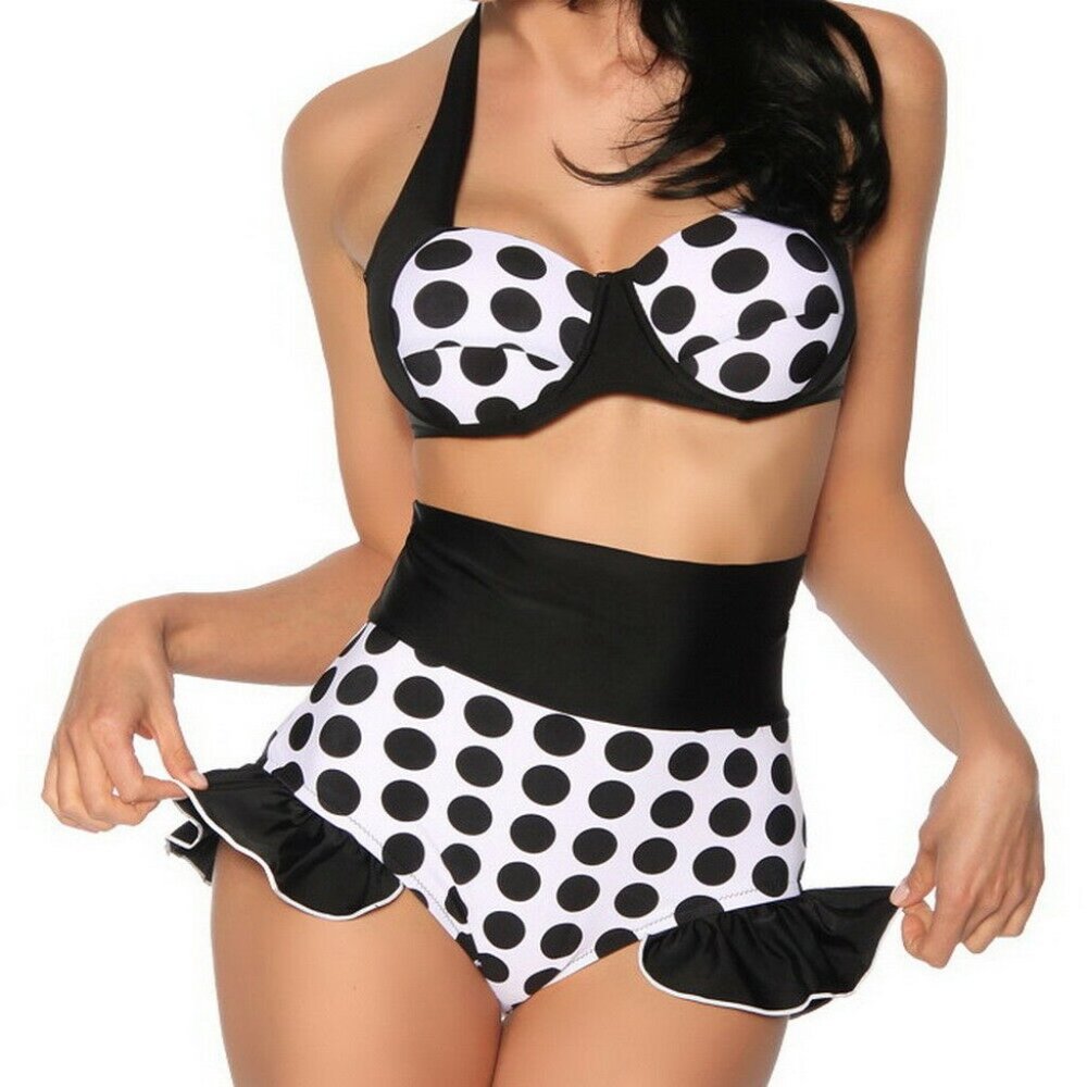 Retro Pin-Up High Waist WB
